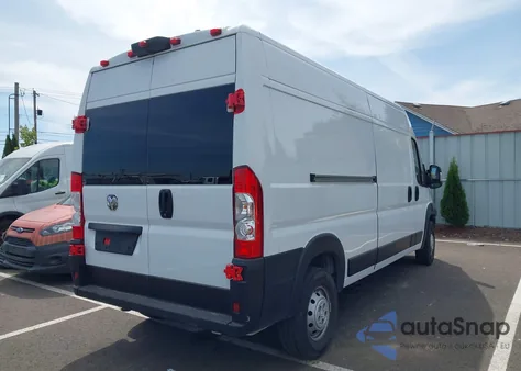 2023 Ram Promaster 2500 High Roof 159 Wb из США, поврежденный, VIN 3C6LRVDG0PE500661